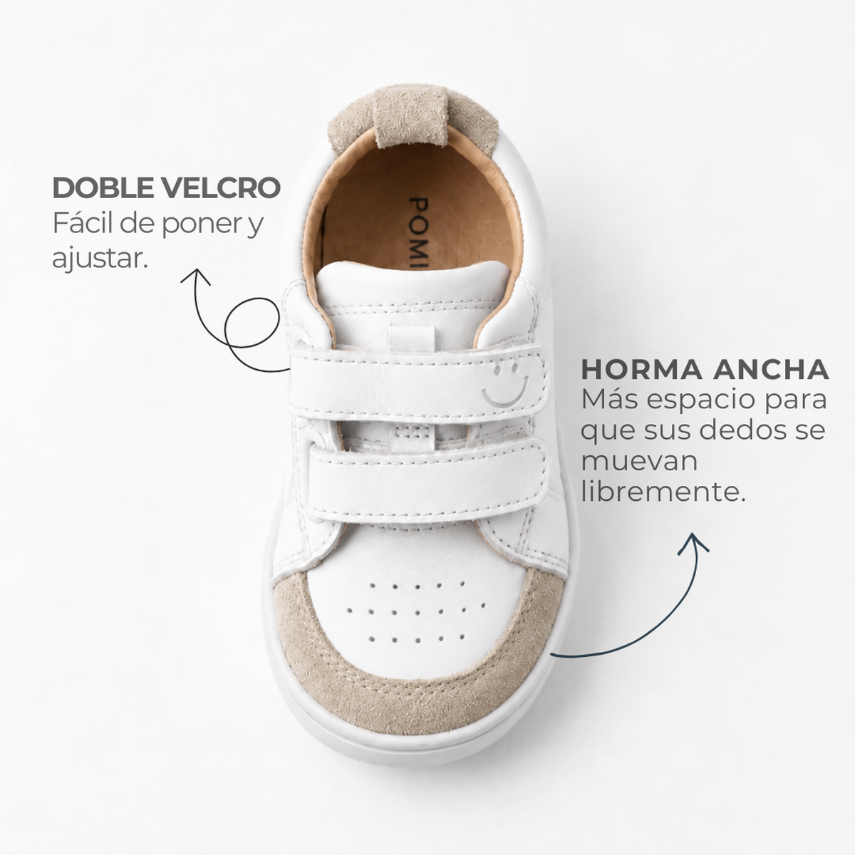 Zapatilla Nuna Beige